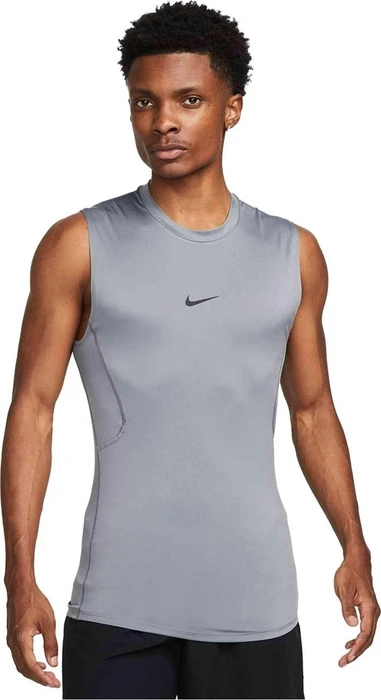 Nike Pro Funktionsshirt ärmellos smoke grey/black (Herren)
