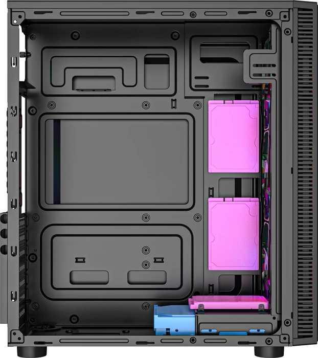 Gembird Fornax 500 Black, Glasfenster