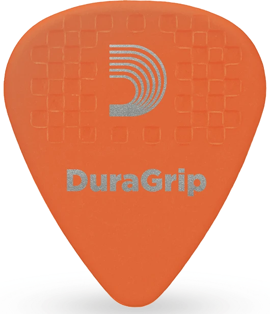 D'Addario Duralin Duragrip Pick, Light Gauge (.60mm), 10-Pack