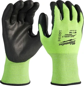 Milwaukee Hi-Vis Cut C Gloves Arbeitshandschuhe 8/M