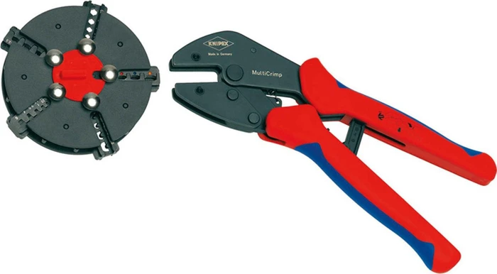 Knipex Crimpzange mit Wechselmagazin, 25cm