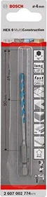 Bosch Professional HEX-9 MultiConstruction Mehrzweckbohrer, 4x45x90mm, 1 Stück