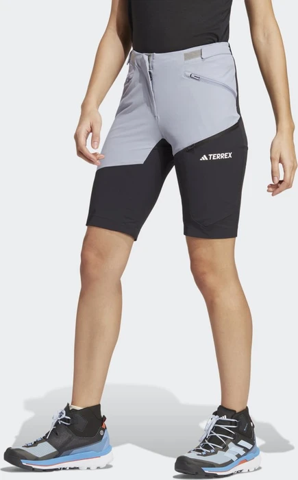 adidas Terrex Xperior Shorts Hose kurz silver violet/black (Damen)