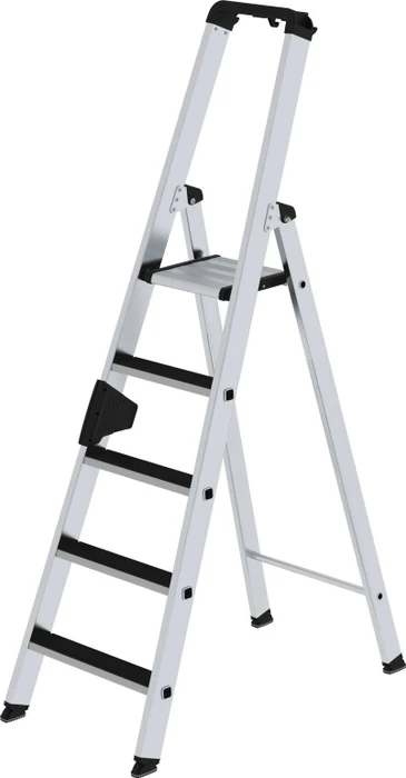 Günzburger Steigtechnik clip-step Stufen-Stehleiter, 5 Stufen