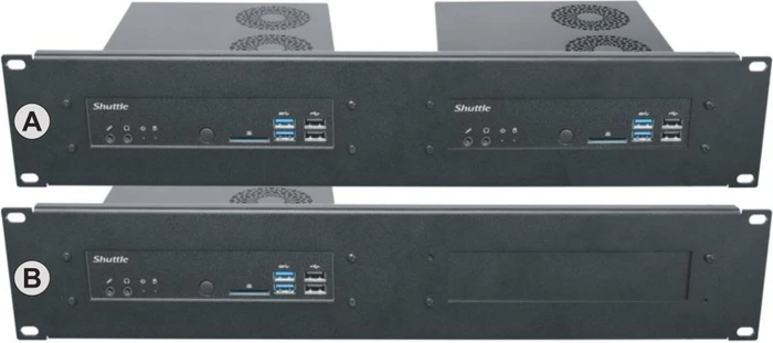 Shuttle PRM01, Rackblende für XPC slim, 2HE