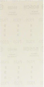 Bosch Professional M480 Best for Wood and Paint Gewebeschleifblatt K320, 115x230mm, 50 Stück