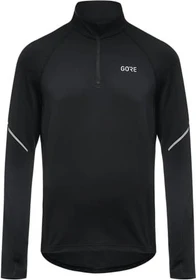 Gore Wear Mid Zip Funktionsshirt langarm schwarz (Herren)