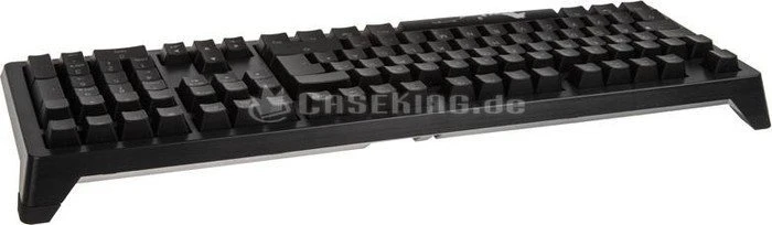 Ducky Shine 4 schwarz, LEDs rot/blau, MX BLUE, USB, DE