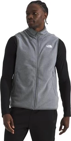 The North Face Glacier Fleece Funktionsweste tnf mid grey heather (Herren)