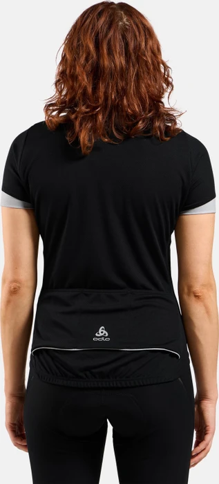 Odlo Essentials Trikot kurzarm black/odlo silver grey (Damen)