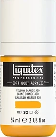 Liquitex Professional Soft Body Acrylic yellow orange azo, 59ml