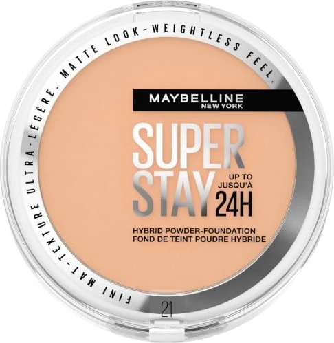 Maybelline Super Stay 24H Hybrid Powder Foundation Nr. 21, 9g