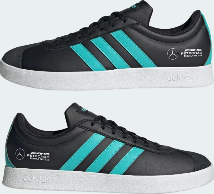 adidas VL Court AMG Petronas Formel 1 Team core black/semi mint rush/cloud white