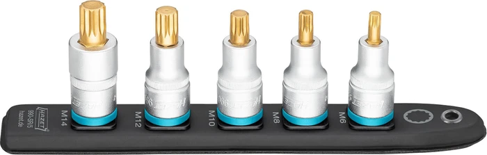 Hazet 990-SR/5 SmartRail Steckschlüsselsatz, 5-tlg.