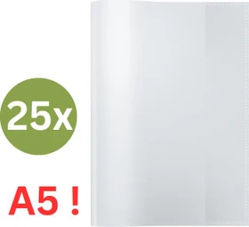 Herma Heftschoner Kunststoff, A5, transparent/transparent, 25er-Pack