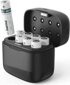 Hama Akku-Ladegerät mit 8x AA Li-Ion-Akku