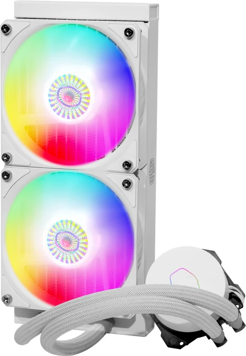 Cooler Master MasterLiquid ML240L ARGB V2 White Edition, weiß