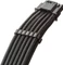 CableMod C-Series Pro ModMesh, 12V-2x6 Kabel, StealthSense, Corsair Type 5, 16-Pin PCIe Stecker auf 16-Pin PCIe 5.1 12V-2x6 Stecker, Adapterkabel, 90°, schwarz, 65cm Vorschaubild