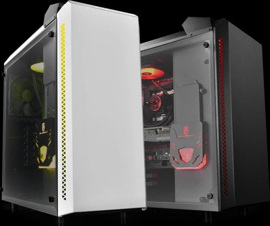 DeepCool Gamer Storm Baronkase Liquid schwarz, Glasfenster