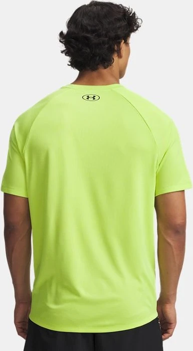 Under Armour Tech Textured Funktionsshirt kurzarm hyper green/black (Herren)