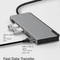 Alogic UNI Dock Multiport-Adapter, sapce grey, USB-C 3.0 [Stecker] Vorschaubild