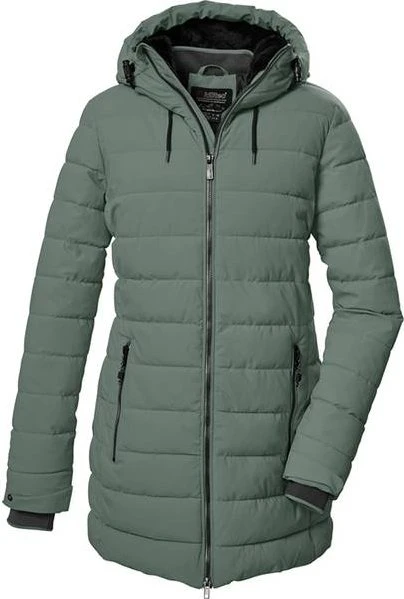Killtec KOW 55 QLTD Funktionsmantel grüngrau (Damen)
