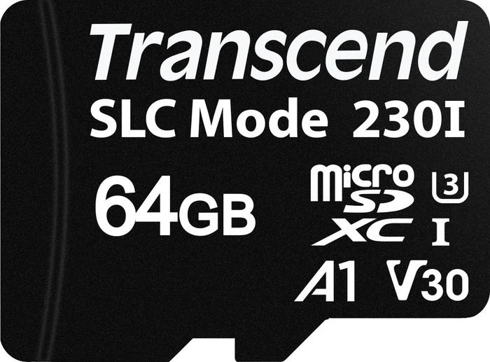 Transcend 230I R100/W70 64GB, UHS-I U3, A1, Class 10