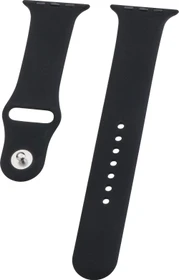Peter Jäckel Watch Band Silicon für Apple Watch (42mm/44mm) schwarz