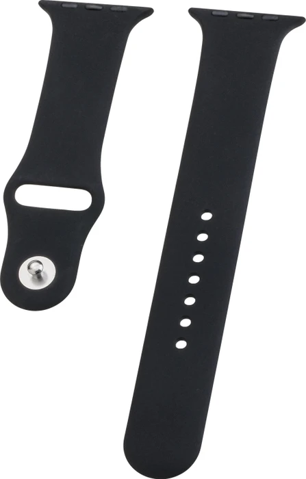 Peter Jäckel Watch Band Silicon für Apple Watch (42mm/44mm) schwarz