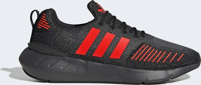 adidas Swift Run 22 core black/solar red/grey five