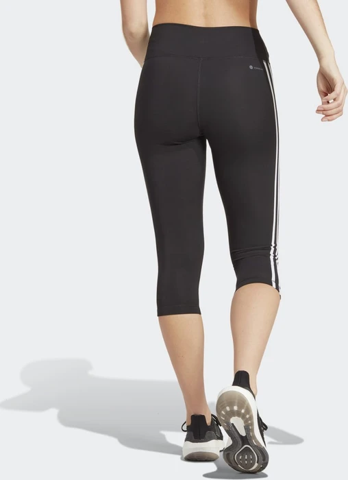 adidas Train Essentials 3-Streifen High-Waisted Hose 3/4 black (Damen)