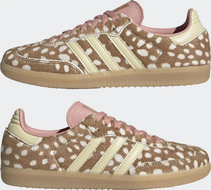 adidas Samba OG brown desert/warm vanilla/wonder mauve (Damen)