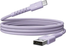 Fresh 'n Rebel FlexWave USB-A to USB-C Cable 2m Dreamy Lilac