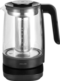 Zwilling Enfinigy 1.7l Glas-Wasserkocher/Teekocher schwarz