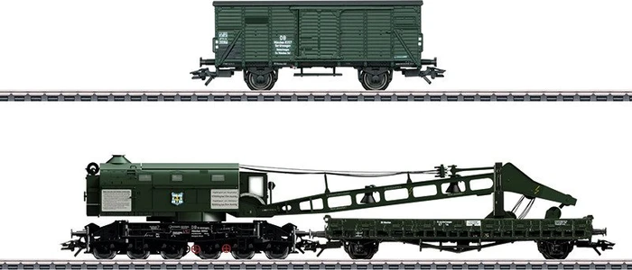 Märklin - Spur H0 Zubehör - Dampfkran Ardelt 57t