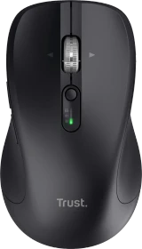 Trust Treva Hyperwheel Multi-Device Wireless Mouse schwarz, USB/Bluetooth (26187)