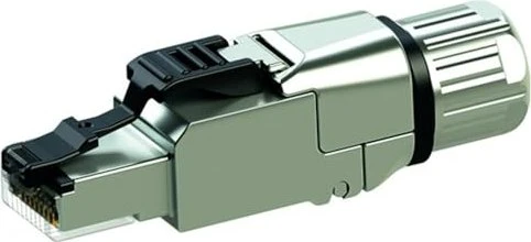 Telegärtner MFP8 IE T568 A RJ-45 Cat6a Modularstecker, feldkonfektionierbar, 10er-Pack