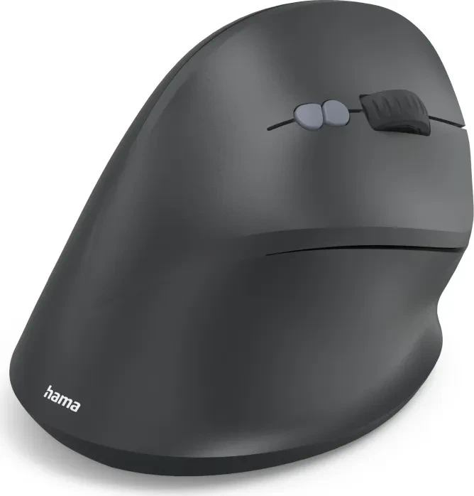 Hama EWM-600R Ergonomic Vertical Mouse, schwarz, USB/Bluetooth