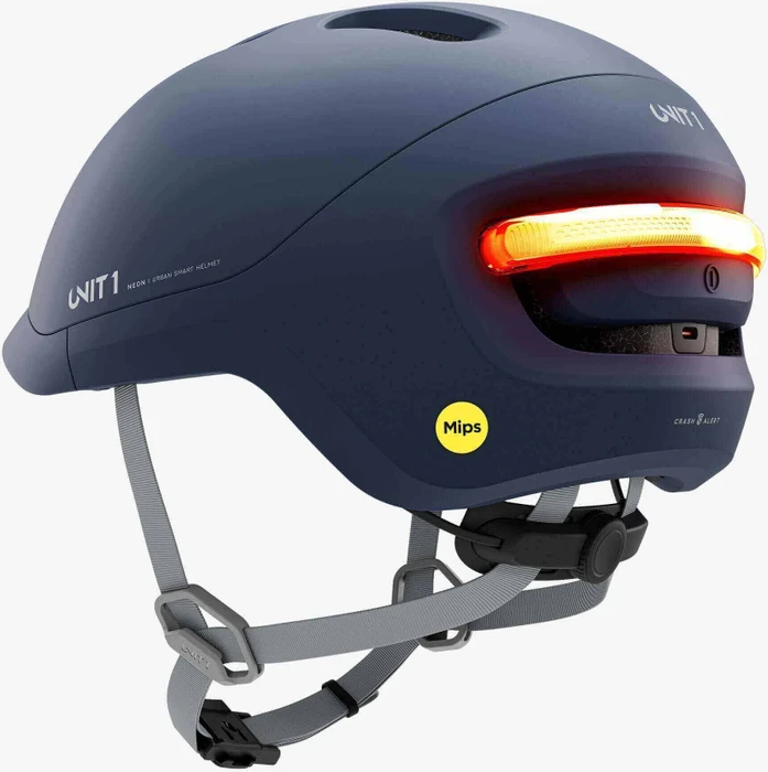 Unit 1 Neon MIPS Helm steel blue