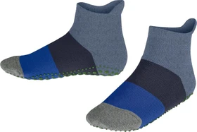 Falke Colour Block Socken blau mel. (Junior)