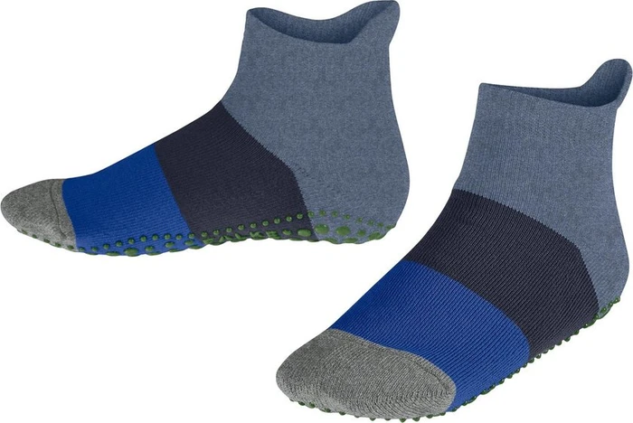 Falke Colour Block Socken blau mel. (Junior)