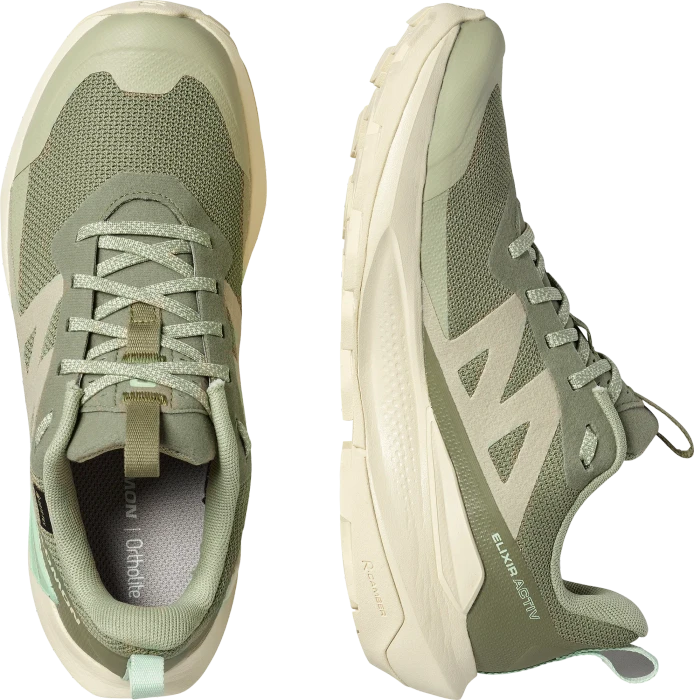 Salomon Elixir Activ Low GTX deep lichen green/tea/lichen (Damen)