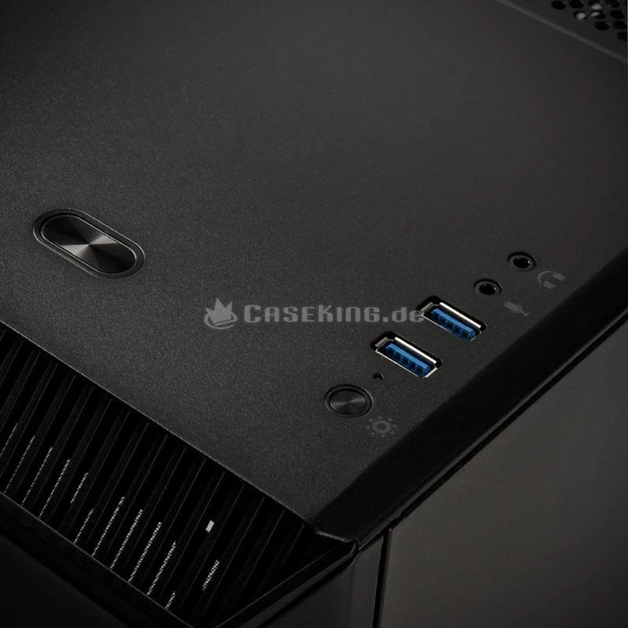 Phanteks Eclipse P300 schwarz, Glasfenster