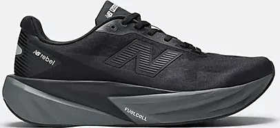 New Balance FuelCell Rebel v5 black/castlerock/silver metallic (Herren)