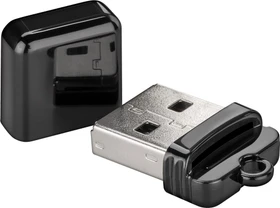 goobay microSD Single-Slot-Cardreader, USB-A 2.0 [Stecker] (38656)