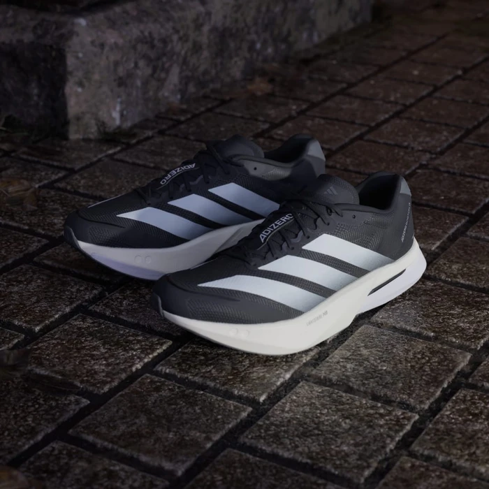 adidas Adizero Boston 13 core black/cloud white/grey five (Herren)