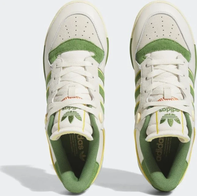 adidas Rivalry Low 86 chalk white/crew green/hazy yellow