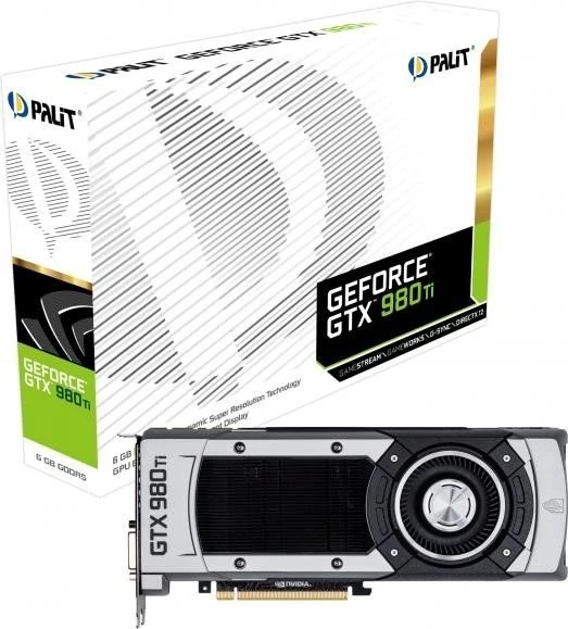 Palit GeForce GTX 980 Ti, 6GB GDDR5, DVI, HDMI, 3x DP
