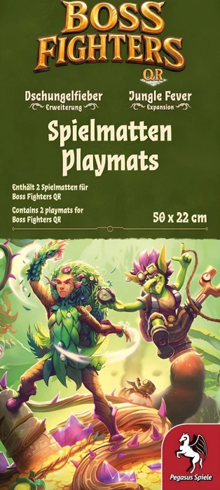 Boss Fighters QR - Spielmatten: Dryade und Goblin (Erweiterung)
