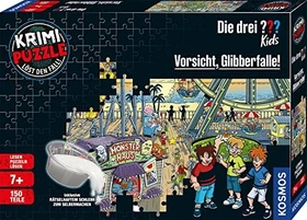 Kosmos Krimi Puzzle Die drei ??? Kids Vorsicht Glibberfalle!